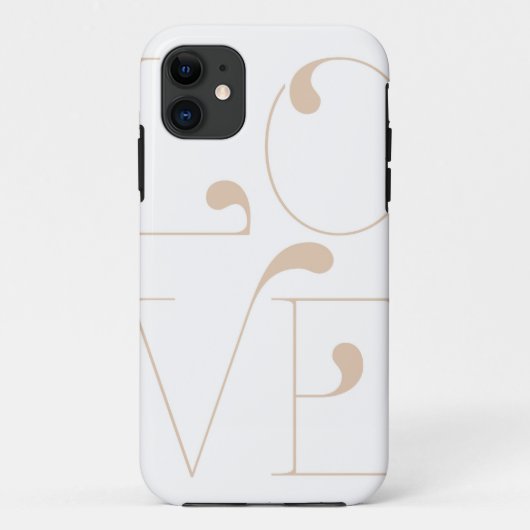 Vier Letter Word Love iPhone 5s-draagtas Case-Mate iPhone Case (Achterkant)