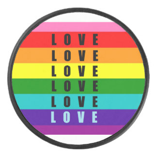 Vier liefde, trots en authenticiteit hockey puck