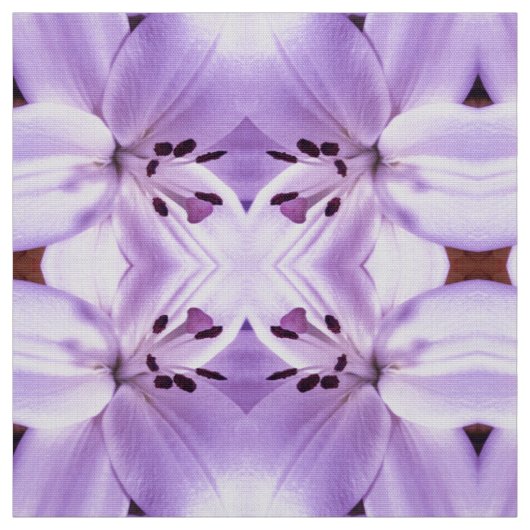 Vier Lilies Stof (Swatch)