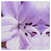 Vier Lilies Stof (Close Up)