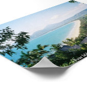 Vier mangelstrand poster (Hoek)