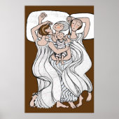 Vier meisjes poster (Voorkant)