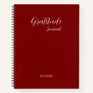 Vier mindfulness en persoonlijkheid notitieboek