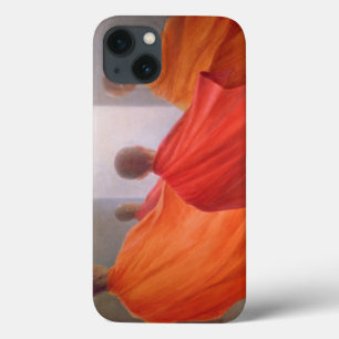 Vier monniken op tempelstappen iPhone 13 hoesje
