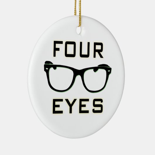 Vier ogen keramisch ornament (Rechts)
