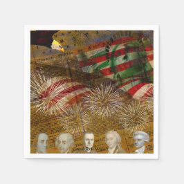 Vier Onafhankelijkheidsdag Servet