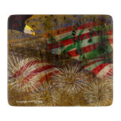 Vier Onafhankelijkheidsdag Snijplank (Voorkant)