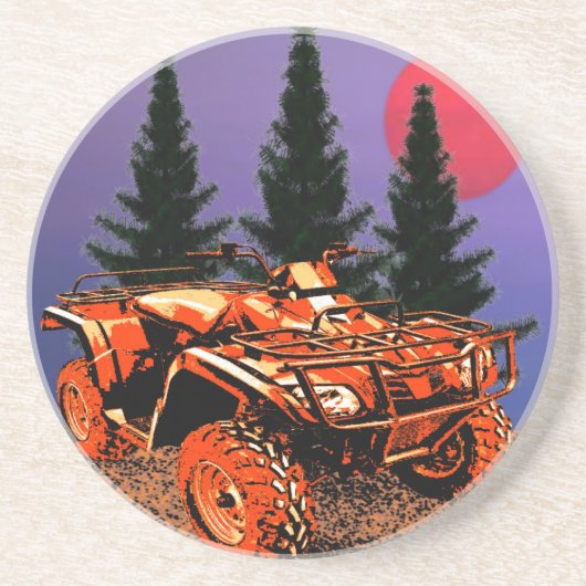 Vier Onderzetters (Voorkant)