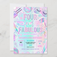 Vier ooit Fabulous Pastel Spa Make-up 4e verjaarda