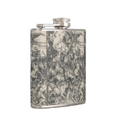 Vier paarden van de Apocalyps van Durer Heupfles (Rechts)