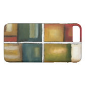 Vier panelverf van Jennifer Goldberger Case-Mate iPhone Case (Achterkant (Horizontaal))