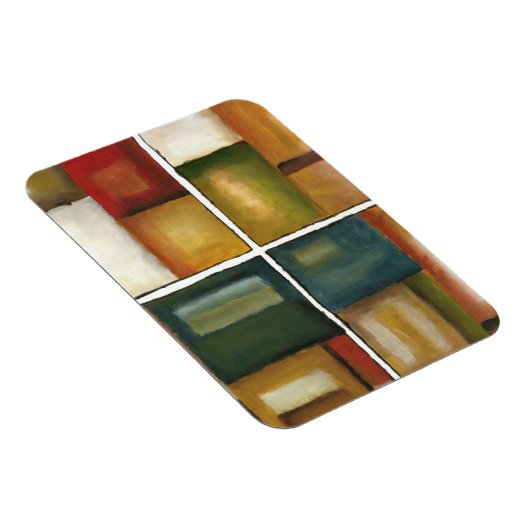 Vier panelverf van Jennifer Goldberger Magneet (Rechterzijde)