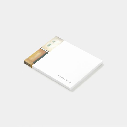 Vier panelverf van Jennifer Goldberger Post-it® Notes (Schuin)