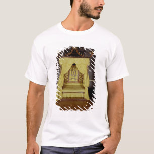Vier Poster Bed, in de Chinese stijl, 1750's T-shirt