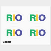 VIER RIO OVALE STICKER (Vel)