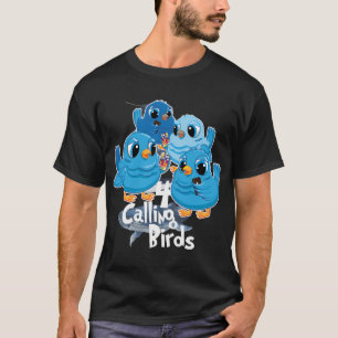 Vier roemenen 12 dagen kerstmis Gi T-shirt