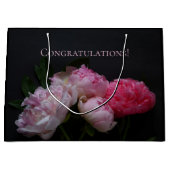 Vier roze pinda's groot cadeauzakje (Voorkant)