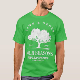 Vier Seizoen totale landschapsarchitectuur en beve T-shirt