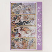 Vier seizoenen, Alphonse Mucha Legpuzzel (Verticaal)
