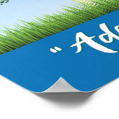 Vier Seizoenen Aspen Trees Poster (Hoek)