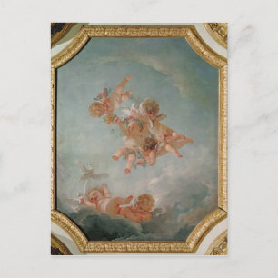 Vier seizoenen in de Salle du Conseil - Lente Briefkaart