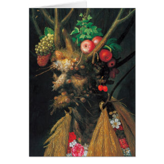 Vier seizoenen in één hoofd - Arcimboldo -1590