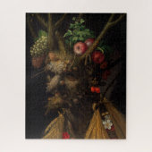 Vier seizoenen in één hoofd van Giuseppe Arcimbold Legpuzzel (Verticaal)