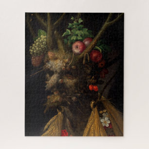 Vier seizoenen in één hoofd van Giuseppe Arcimbold Legpuzzel