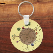 Vier seizoenen sleutelhanger (Voorkant)