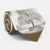 Vier seizoenen stropdas (Opgerold)