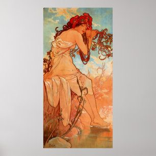 Vier seizoenszomer poster
