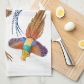 Vier sierkeukenhanddoeken theedoek (Quarter Fold)