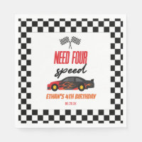 Vier snelheids-rode-raderauto's van vierde verjaar