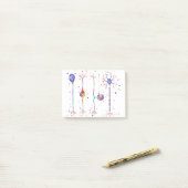 Vier soorten neuronen post-it® notes (Op bureau)