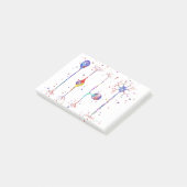 Vier soorten neuronen post-it® notes (Schuin)