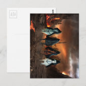 Vier sperma van de Apocalyps Briefkaart (Voorkant / Achterkant)