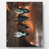 Vier sperma van de Apocalyps Fotoplaat (Voorkant)