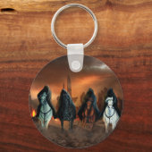 Vier sperma van de Apocalyps Sleutelhanger (Voorkant)