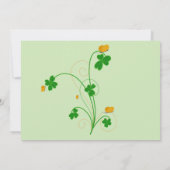 Vier St. Patrick's Day met ons!" Feest Kaart (Achterkant)