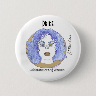 Vier Sterke Vrouwen - Pride Ronde Button 5,7 Cm