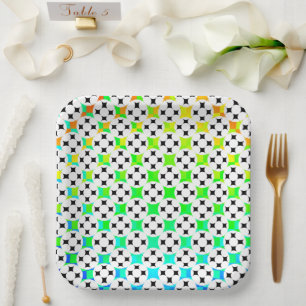 Vier sterrencirkel door Kenneth Yoncich Papieren Bordje