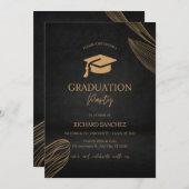 Vier succes: doe mee voor een Afstuderen Aankondiging (Voorkant / Achterkant)