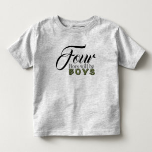 Vier- Toddler Fine Jersey T-Shirt