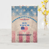 Vier uw Amerikaanse burgerschap – Inspirerend Kaart (Gele Bloem)