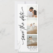 Vier uw speciale dag met een vleugje modern save the date (Voorkant)