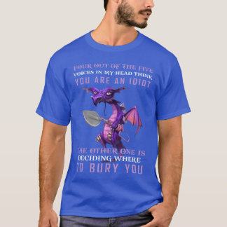 Vier van de vijf stemmen in mijn hoofd vinden dat  t-shirt