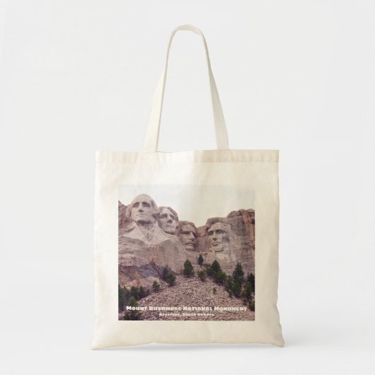 Vier van Mount Rushmore Tote Bag (Voorkant)