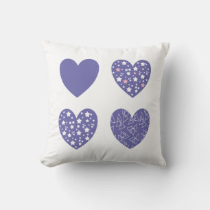 Vier Veri Peri Hearts Kussen