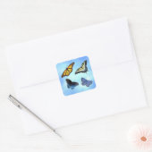Vier Vlinders Sticker (Envelop)