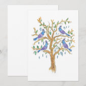 Vier Vogelenzang Kaart (Voorkant / Achterkant)